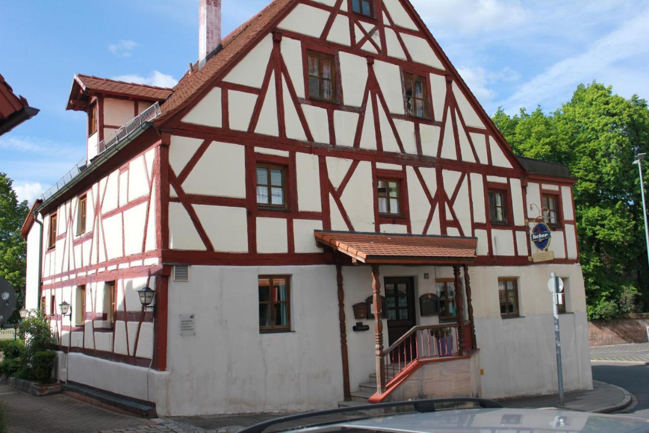 Hotel Zur Friedenslinde Нюрнберг Екстериор снимка