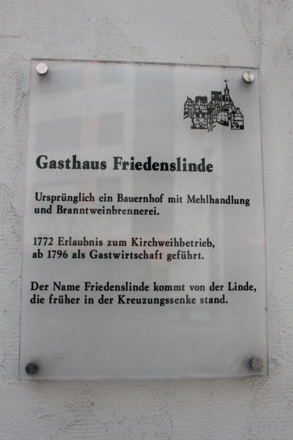 Hotel Zur Friedenslinde Нюрнберг Екстериор снимка