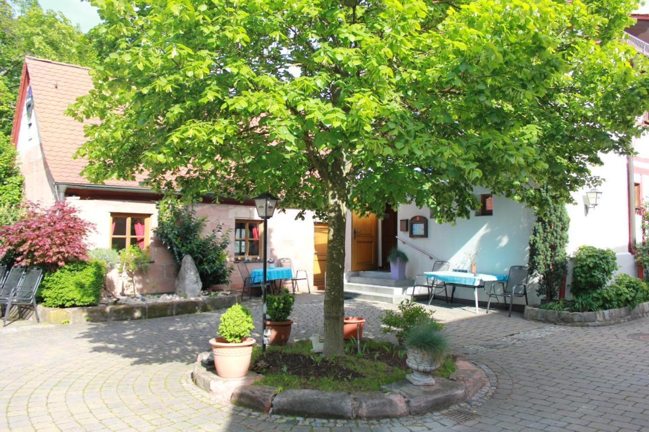 Hotel Zur Friedenslinde Нюрнберг Екстериор снимка